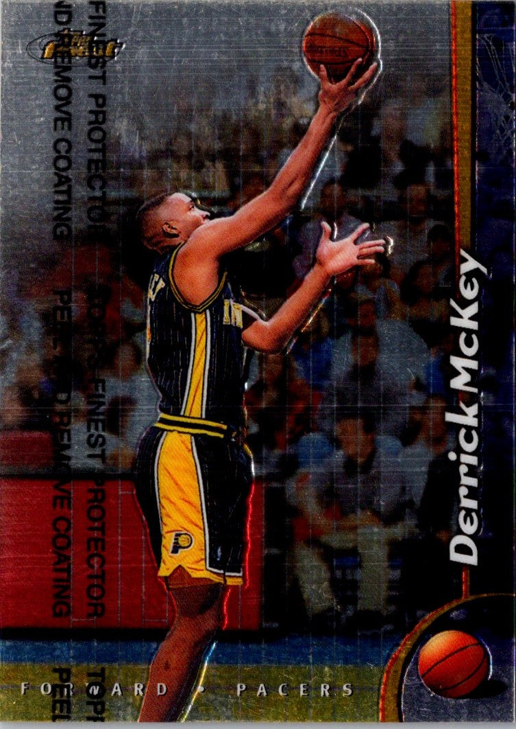 1998 Finest No Protector Derrick McKey