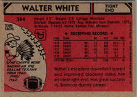 1980 Topps Walter White #344