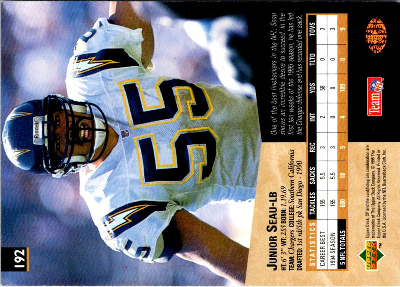 1995 SP Junior Seau
