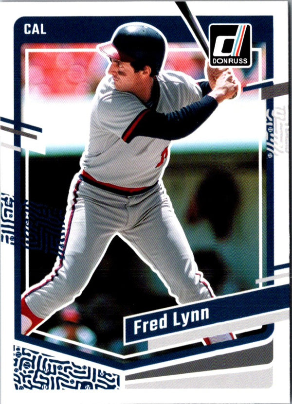 2023 Donruss Holo Blue Fred Lynn #193