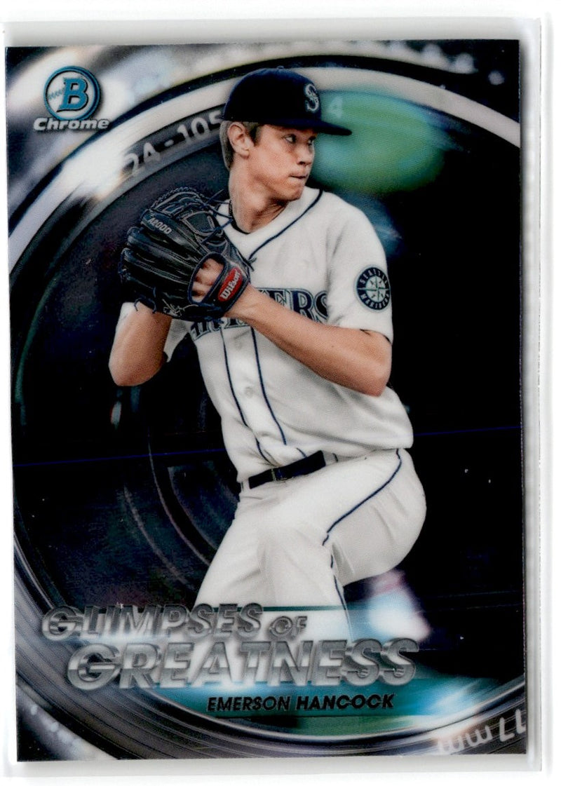 2020 Bowman Draft Chrome Emerson Hancock