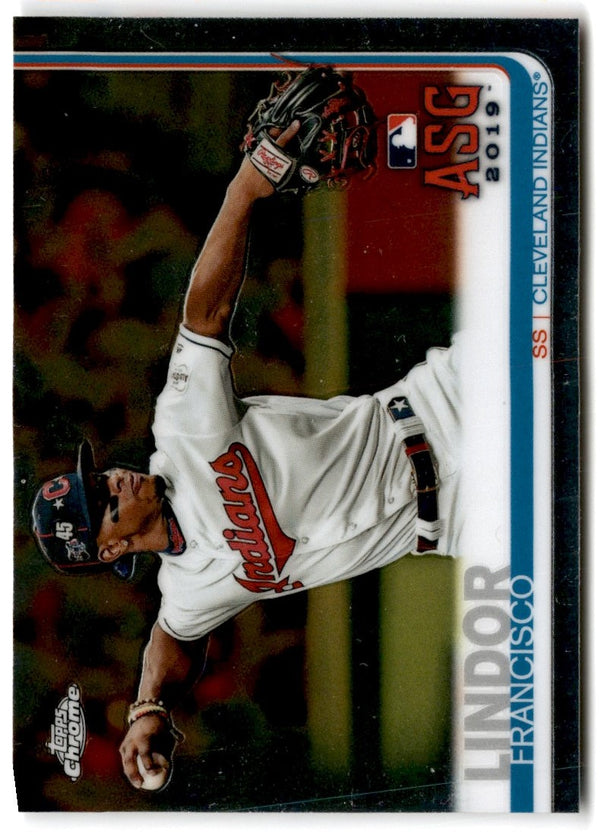 2019 Topps Chrome Update Edition Francisco Lindor #82