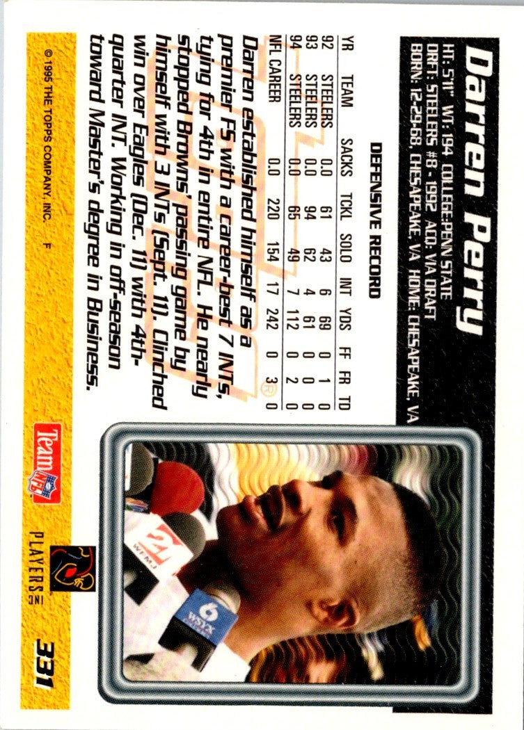 1995 Topps Darren Perry