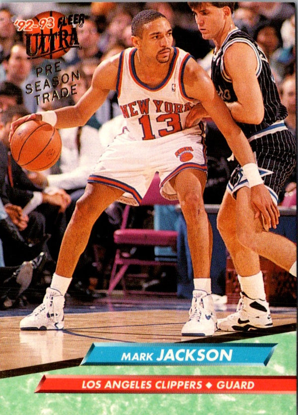 1992 Ultra Mark Jackson #84