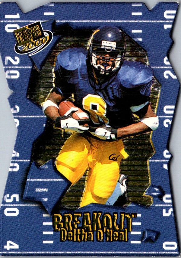 2000 Press Pass Breakout Deltha O'Neal #BO28