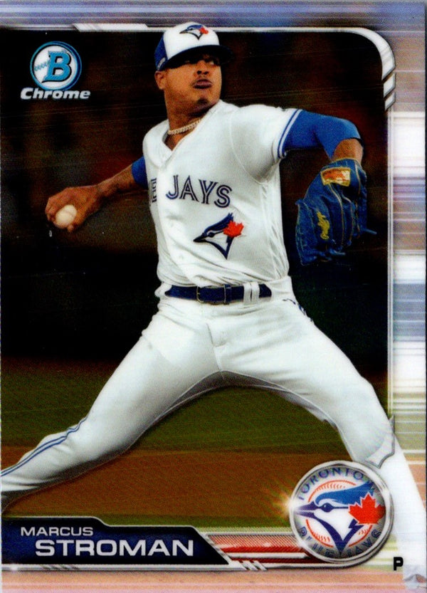 2019 Bowman Chrome Marcus Stroman #87