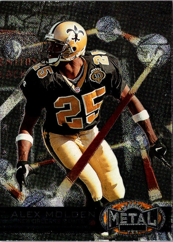 1997 Metal Universe Alex Molden #170