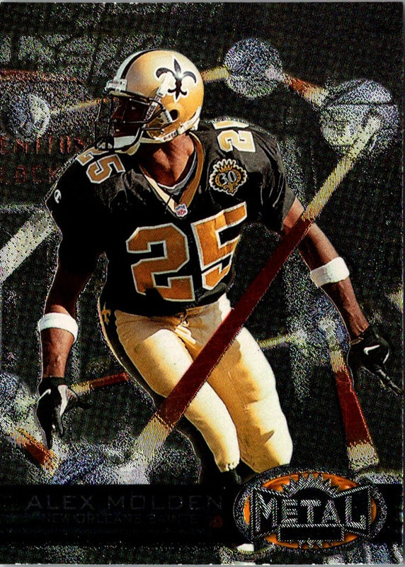 1997 Metal Universe Alex Molden #170