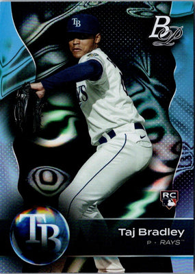 2023 Bowman Platinum Taj Bradley #101 Rookie