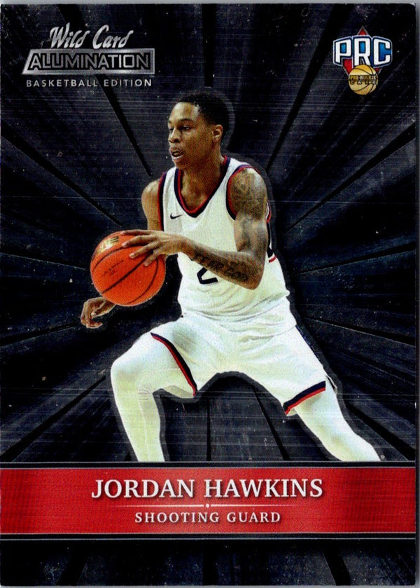 2023 Donruss Elite International Hyper Red and Green Jordan Hawkins #230