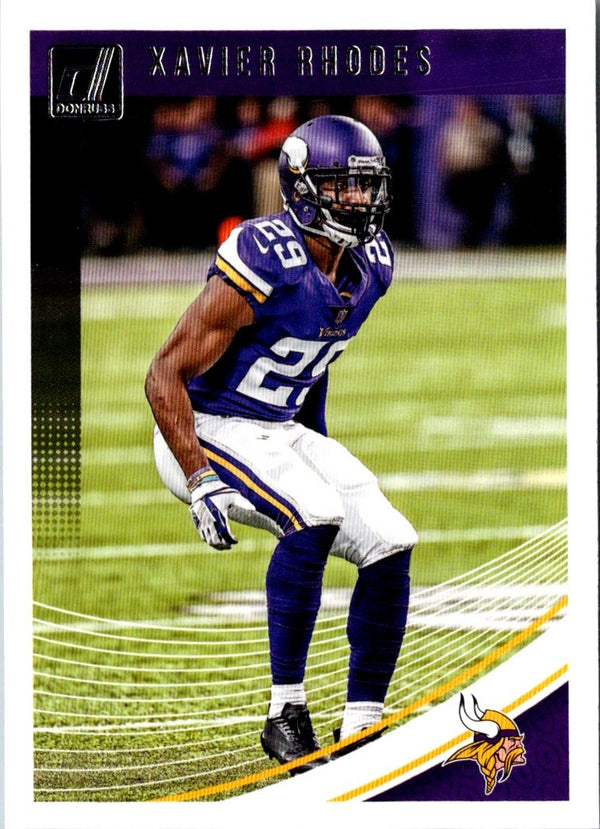 2018 Donruss Xavier Rhodes #181
