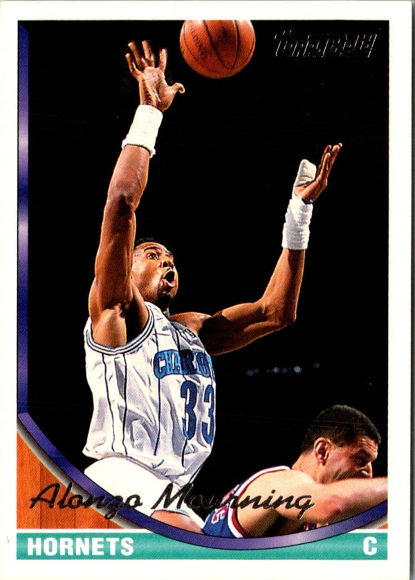 1993 Topps Gold Alonzo Mourning #170