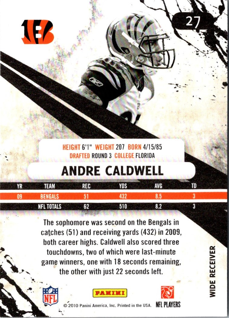 2010 Panini Andre Caldwell