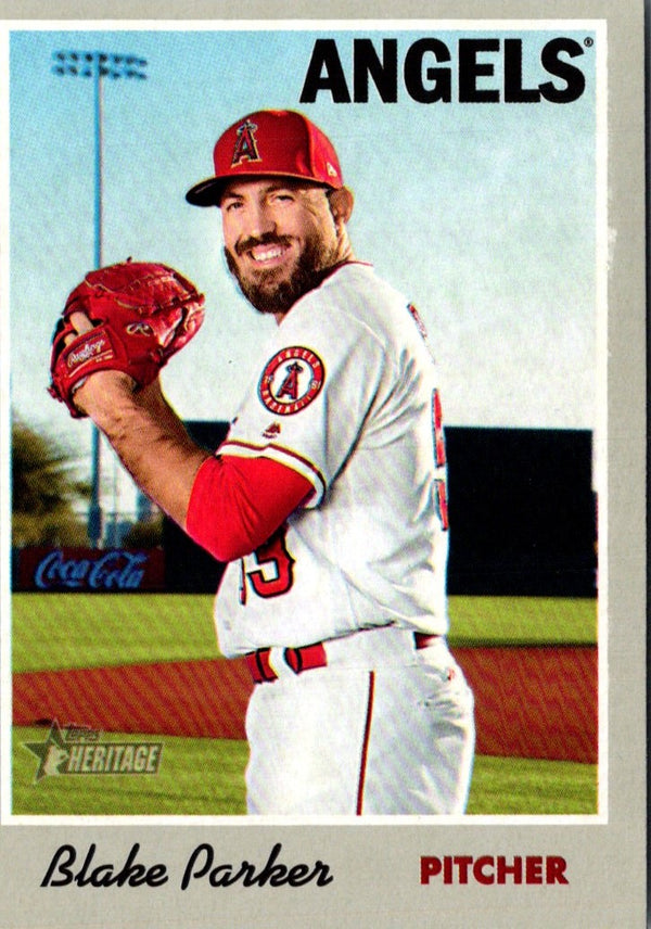 2019 Topps Heritage Blake Parker #132