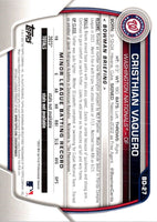 2023 Bowman Draft Cristhian Vaquero #BD-27 Rookie