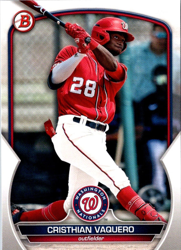 2023 Bowman Draft Cristhian Vaquero #BD-27 Rookie