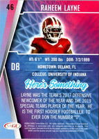 2022 SAGE Raheem Layne #46