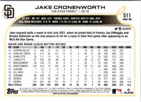 2022 Topps Jake Cronenworth #511
