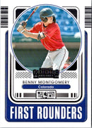2021 Panini Contenders First Rounders Benny Montgomery