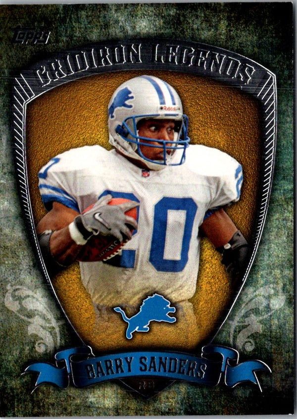 2013 Topps Gridiron Legends Barry Sanders #GL-BS