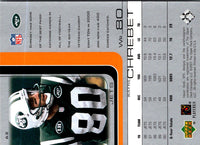 2001 Upper Deck Rookie F/X Wayne Chrebet #62