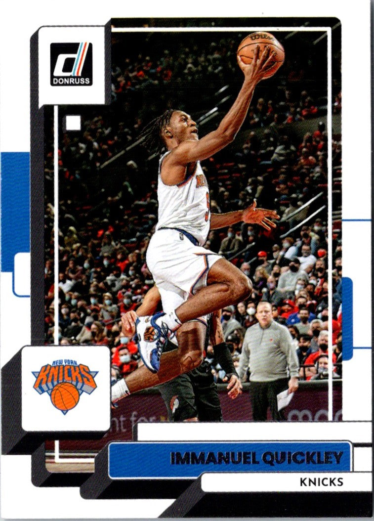 2022 Donruss Immanuel Quickley