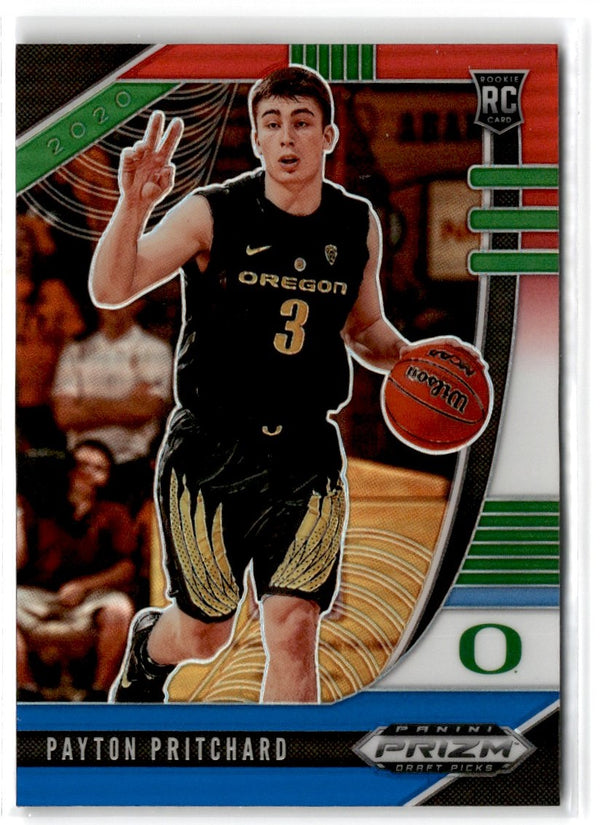 2020 Panini Prizm Draft Picks Collegiate Red Payton Pritchard #36