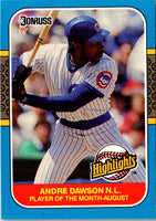 1987 Donruss Highlights Andre Dawson #31