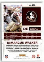 2017 Score Rookie DeMarcus Walker #402
