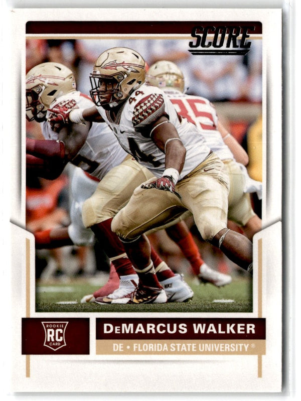 2017 Score Rookie DeMarcus Walker #402