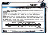 2021 Bowman Chrome Prospects JJ Bleday #BCP-93