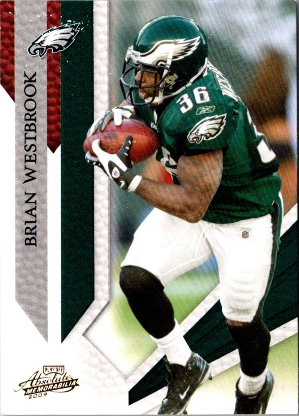 2009 Playoff Absolute Memorabilia Brian Westbrook #74