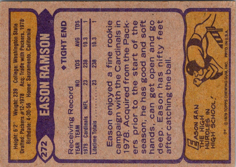 1979 Topps Eason Ramson