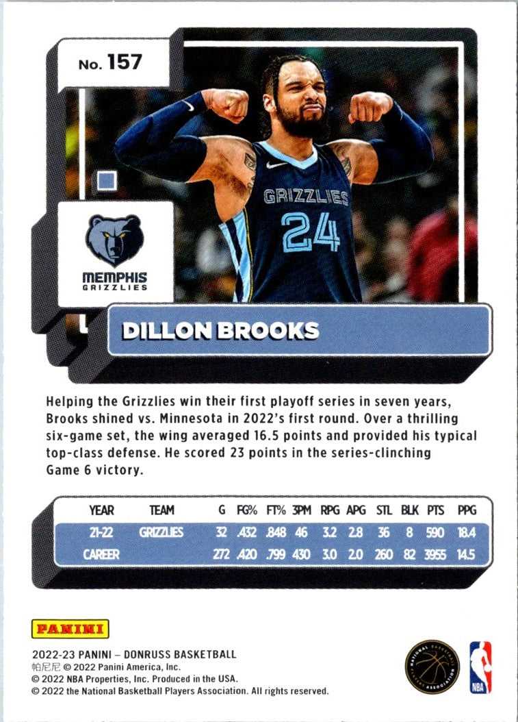 2022 Donruss Dillon Brooks