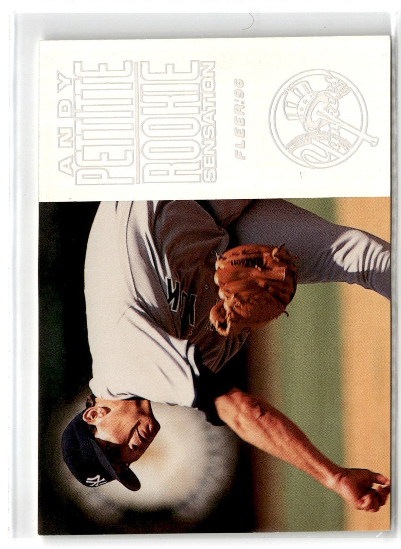 1996 Fleer Rookie Sensations Andy Pettitte