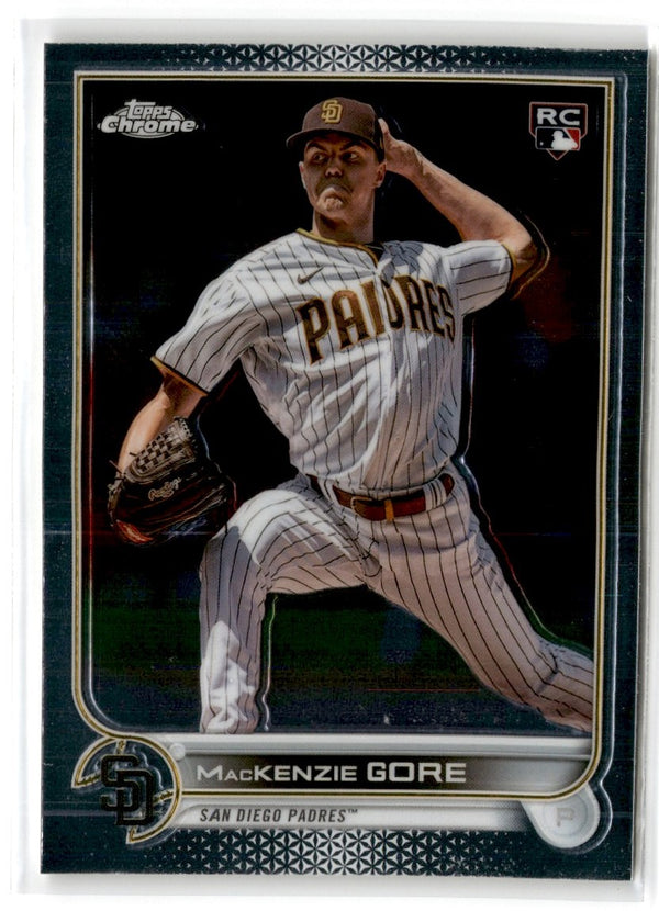 2022 Topps Chrome Update MacKenzie Gore #USC182 Rookie