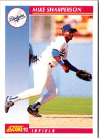 1992 Score Mike Sharperson #592