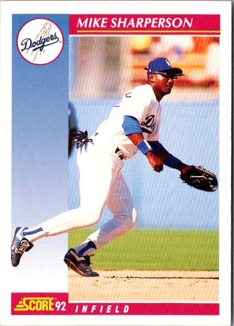 1992 Score Mike Sharperson