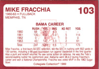 1989 Collegiate Collection Alabama Coke 580 Mike Fracchia #103