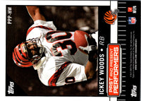 2015 Topps Past and Present Performers Jeremy Hill/Ickey Woods #PPP-HW