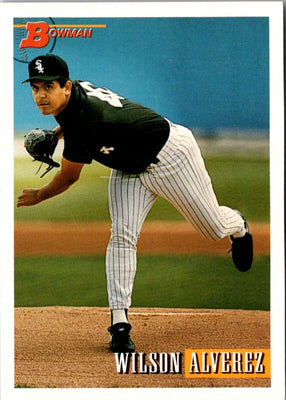 1993 Bowman Wilson Alvarez #387