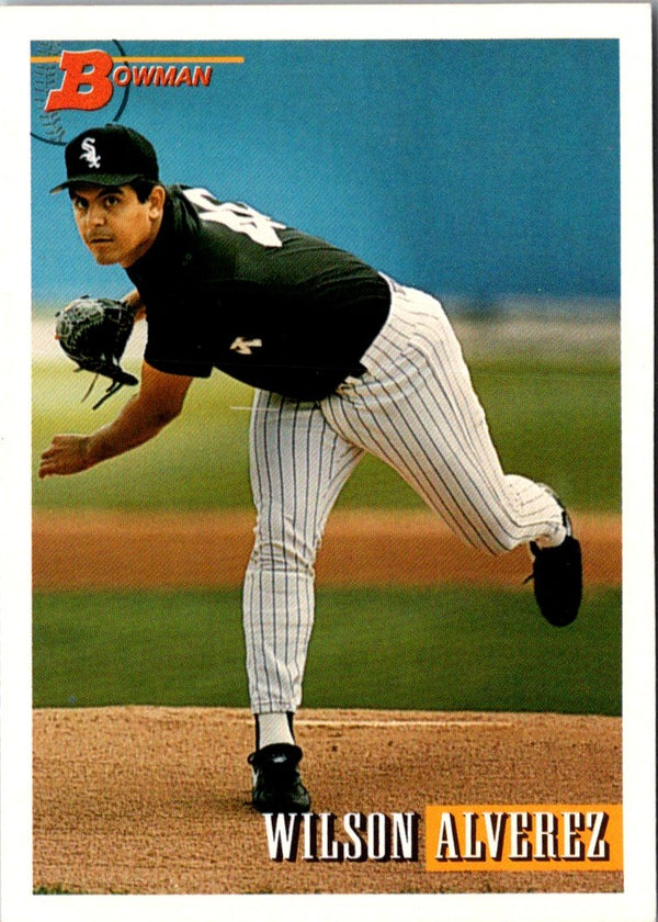 1993 Bowman Wilson Alvarez #387