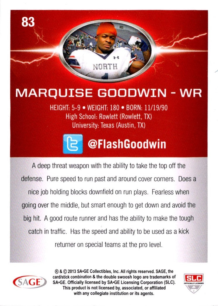 2013 SAGE HIT Marquise Goodwin