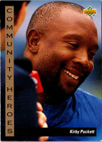 1993 Upper Deck Gold Hologram Kirby Puckett #34