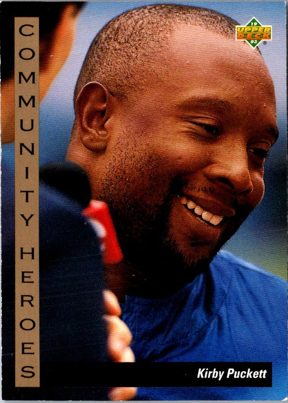 1993 Upper Deck Gold Hologram Kirby Puckett #34