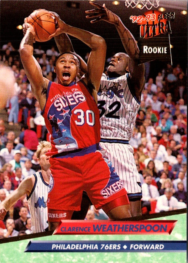 1993 Upper Deck Clarence Weatherspoon #30