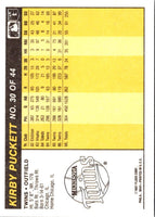 1987 Fleer Award Winners Kirby Puckett #30