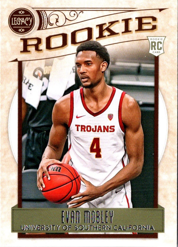 2021 Panini Chronicles Draft Picks Evan Mobley #336