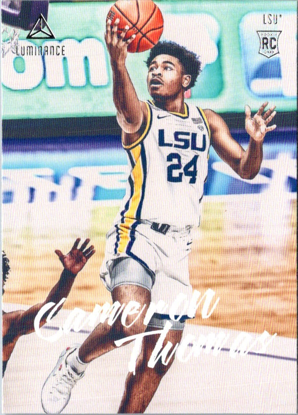 2021 Panini Chronicles Draft Picks Cameron Thomas #90