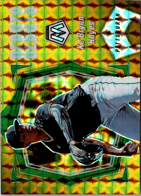 2021 Panini Mosaic Debuts Ke'Bryan Hayes #PD10